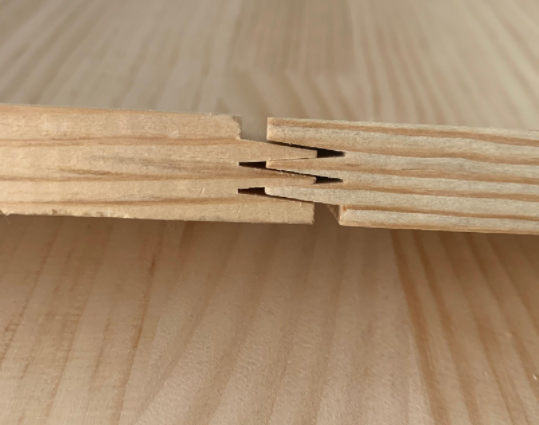 finger joint rubber wood finger joint board 1220x2440x18mm Pine/rubber for furniture