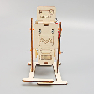 Diy biped робот небольшое производство для учеников начальной и средней школы электрофизический эксперимент Стволовые учебные пособия