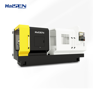 Máquina de torno de acero paralelo roscado de tubos CNC serie QK Haisen con alta precisión - Product Image 1