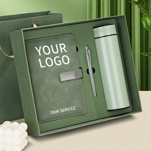 Tùy chỉnh A5 da máy tính xách tay tùy chỉnh kế hoạch cao cấp khắc máy tính xách tay và bút Bộ sưu tập cho khách hàng - Product Image 1