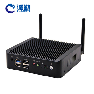 Günstige Celeron J1900 Thin Client PC Quad Core Soft Router Desktop-Computer 2 Lan RS232 X86 Linux Industrial Fanless Nano Mini PC - Product Image 6