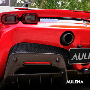 Aulena Dry Carbon Front Splitter Spoiler & Heck diffusor Body Kit für Ferrari SF90 M2 Stoßstangen Seiten Röcke Zubehör - Product Image 1