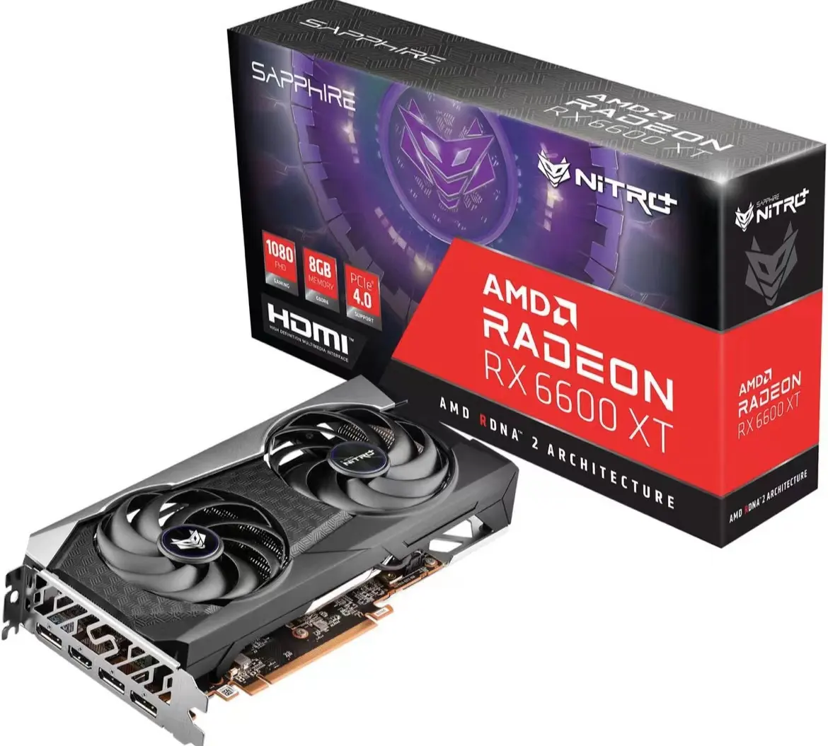 AMD-tarjeta de vídeo Radeon para ordenador, tarjeta de vídeo AMD RX 6600XT 6700XT 6800 6800XT 6900XT 6950XT