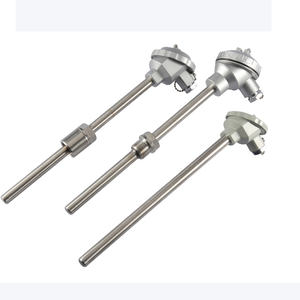 Изолированная Водонепроницаемая износостойкая термопара из нержавеющей стали материал 1800 градусов Цельсия k TC pt100 термопара типа RTD - Product Image 2