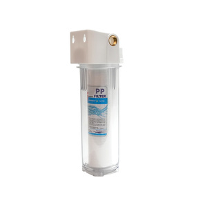 AMBOHR AF-P10ST PP filtre 10 inç şeffaf anti-patlama ön filtre kendini temizleme su filtresi - Product Image 1