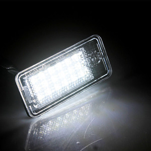 Auto Lights for Audi <strong>LED</strong> Number Plate Light A3 A4 A6 A8 Q7 RS4 RS6 <strong>Avant</strong> Canbus Error Free License Plate Lamp - Product Image 5