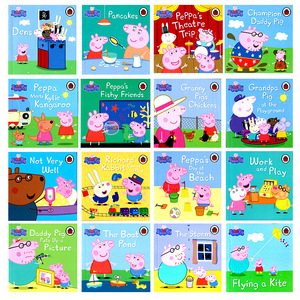 英語ABC言語50pcs子供のための1セットの小さな豚の塗り絵 - Product Image 4