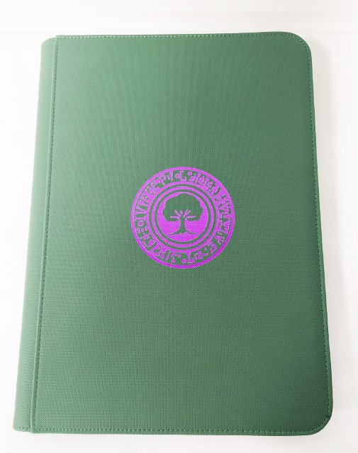 T178 plaid green-purple heat-set