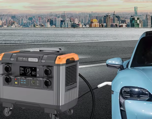 Sistema de estación de energía portátil de alta potencia, generador solar con batería LiFePO4, estación de carga de coche eléctrico, controlador MPPT - Product Image 1