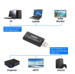 用于流直播的HDMI转USB 2.0记录捕获设备4k音频捕获适配器 - Product Image 3