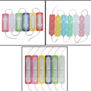 Su geçirmez dekoratif 24V kamyon yan uyarı işık tabela burcu kurulu enjeksiyon LED modülü ok yan işaretleyici işık - Product Image 4