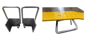 Nivelador de muelle de carga móvil Carga y descarga Contenedor Rampa Placa Tablero Placas de muelle de aluminio - Product Image 3