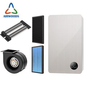 180 M3/h Airflow Airwoods New Release Wall Mounted <strong>Heating</strong> and Purification Ventilator