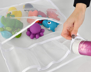 Bathtub Toys Bag Bathroom Organizer <strong>Net</strong> Bag <strong>Mesh</strong> Bath <strong>Net</strong> Bath Toy Organizer Bag for Kids