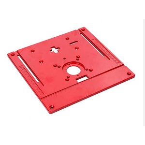 刳刨台插板2合1铝制木工刳刨板木工工作台刳刨板木工工具铣削工具 - Product Image 2