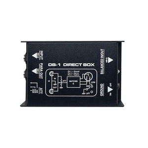 Signal Converter <strong>Audio</strong> Single Channel DI-Box Passive Stereo DIRECT BOX Injection <strong>Audio</strong> Box - Product Image 3