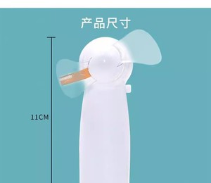 新款迷你便携式手持式发光二极管定制电池促销风扇可编程文本闪光显示器手持式电动发光二极管信息风扇