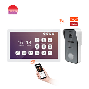Werkseitiges 10-Zoll-Video-Intercom-IP-Türklingelkamerasystem für die Sicherheit zu Hause - Product Image 1