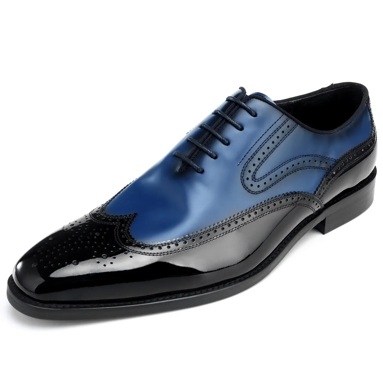 Zapatos de vestir Oxford de cuero genuino a la moda, Color mixto, precio de fábrica