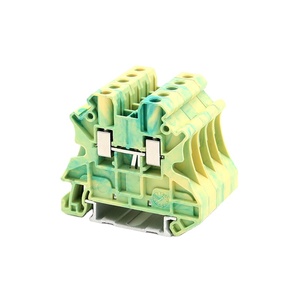 Precio de fábrica Alimentación a través del bloque de terminales Empuje en carril DIN Bloque de terminales de tornillo universal eléctrico - Product Image 6
