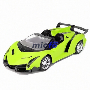 Telecomando per auto 1:18 luce colorata da corsa 4 canali Radio controllo auto giocattoli da corsa RC giocattolo auto - Product Image 4