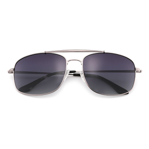 Ray Thương hiệu chất lượng cao ĐÔI CẦU Kính mát thời trang phân cực TAC ống kính UV400 ban kim loại Kính mát cho tất cả các hình dạng khuôn mặt - Product Image 1