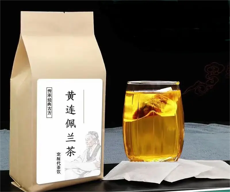 Huanglian Wendan Decoction çanta çay kurutma nem i balgamı takas ısı kurutma nem düzenleyen qi ve sakinleştirici balgamı