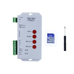 5-24V T1000S Sd-karte LED-Pixel Controller WS2812B WS2811 RGB LED streifen programmierbare mit soft ware - Product Image 3