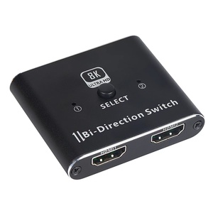 Conmutador divisor HDMI 8K 60HZ 4K @ 120Hz HDMI 2,1 conmutador bidireccional 2 en 1 salida convertidor de Audio 1x2 2x1 para PS4 PS5 Xbox - Product Image 1