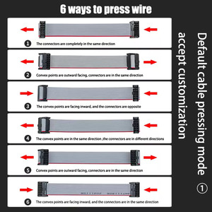 The Factory Produces Wholesale <strong>IDC</strong> Flat Ribbon <strong>Cable</strong> 6/10/36/40P Custom Flat Data <strong>Cables</strong> - Product Image 1