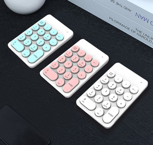 Teclado numérico de 18 teclas para ordenador portátil, tableta y Smartphone, USB 2,4G, solo teclado numérico inalámbrico