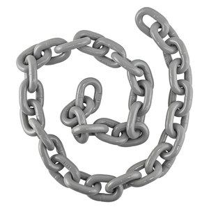 Rantai Tautan 8mm <span class=keywords><strong>10mm</strong></span> tugas berat, harga rantai pengangkat warna abu-abu G100 8mm - Product Image 1