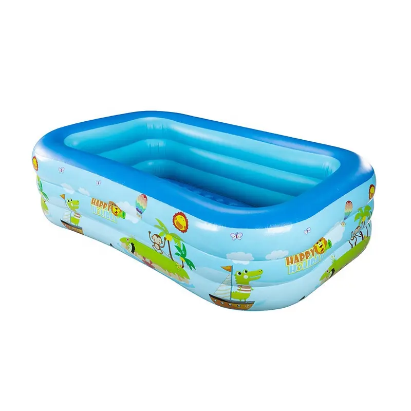 Piscina inflável para crianças, piscina exterior para área interna de plástico para crianças