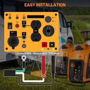 Inverter Generator Parallel Connection <strong>Kit</strong> for Combine <strong>Power</strong> with Two Inverter Generators Cord 50 <strong>Amp</strong> Parallel <strong>Kit</strong> for Generator - Product Image 5