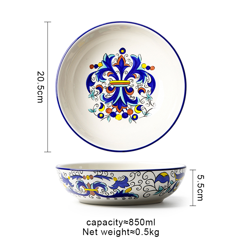 San Marino-8-inch deep disc