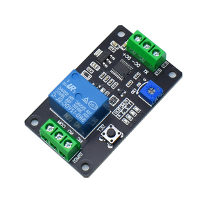 TRM01 Delay <strong>Timer</strong> Relay Multi-functional Delay Time Relay Self-locking Relay Delay Trigger Delay Relay DC 5V/12V/24V(Optional) - Product Image 5