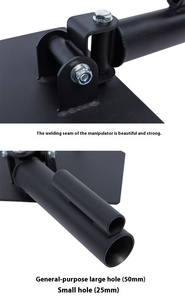 กับระเบิดสำหรับฝึกซ้อมหลักอุปกรณ์ฟิตเนสปืนเดี่ยวหรือสองกระบอกแพลตฟอร์มปืนแบบมืออาชีพ - Product Image 4