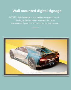 15,6 дюймов настенный рекламный плеер Android digital signage дисплей сеть WiFi рекламный плеер с программным обеспечением CMS - Product Image 2