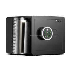 Durable Electronic Digital <strong>Lock</strong> Steel Safe Deposit <strong>Box</strong> with High Security for Home &amp; Business Use Personal Small Safe <strong>Box</strong> - Product Image 5