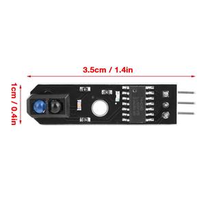 TCRT5000 5V 1ウェイIR赤外線反射障害物センサーライン検出トラッキングロボットスマート電子部品 - Product Image 3