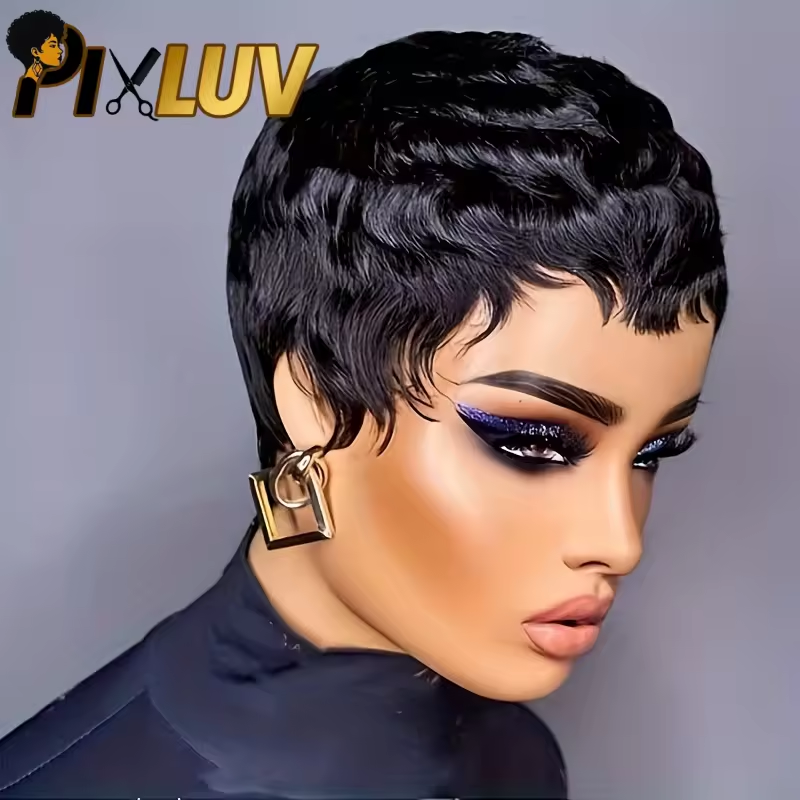 $5.9 Wave Pixie Cut Wig