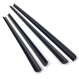4pcs weatherstrip cửa sổ đúc TRIM xe bên ngoài cửa sổ vành đai con dấu tương thích 72410-tg0 cho 2009 2014 phù hợp - Product Image 1