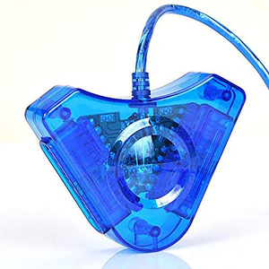PS2到电脑游戏的USB双播放器转换器PS2电脑游戏光盘适配器电缆 - Product Image 3