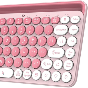Teclado inalámbrico multidispositivo personalizado FD FP011 2,4G o BT5.0 conectividad 84 teclas diseño compacto con teléfono tableta - Product Image 1
