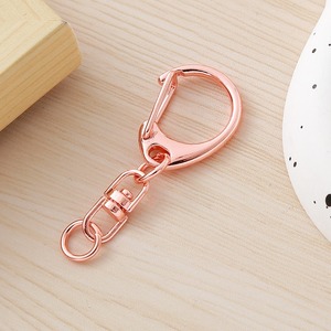 Factory <strong>C</strong> Buckle Keychain Bulk Metal Spring <strong>Key</strong> Rings Swivel Hook Keychain Jump Ring Handmade DIY Accessory <strong>C</strong> <strong>Shape</strong> <strong>Key</strong> Chains - Product Image 4