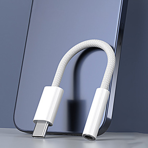 适用于苹果15 Pro Max和iPhone 15的C型usb-c至AUX 3.5毫米耳机插孔适配器，兼容笔记本电脑和移动交流输出 - Product Image 6