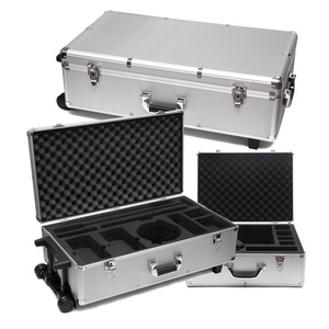 Многофункциональный алюминиевый чехол для переноски с подкладкой из пенопласта, усиленная защита IP65, номинальный OEM/ODM, настраиваемый - Product Image 3