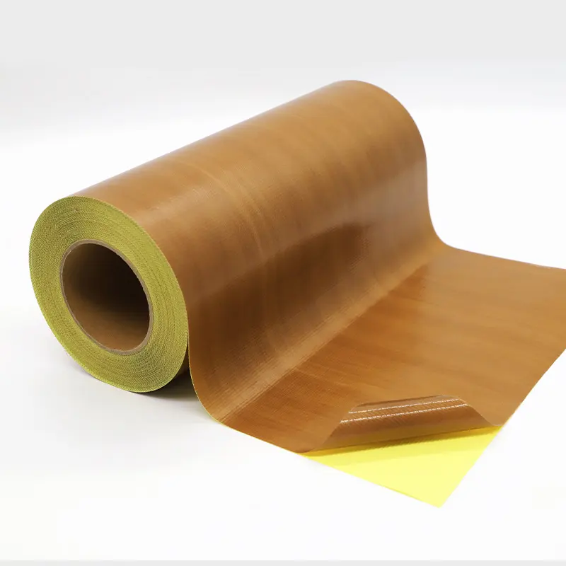 Ad alta temperatura PTFE Tefloning poliestere sottovuoto macchine rilascio di carta in fibra di vetro Silicone nastro adesivo