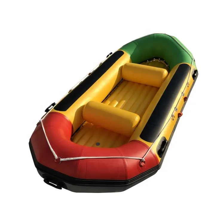 Cheap China PVC or Hypalon Rafting Floating White Water Inflatable Raft Boat
