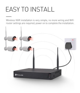 4/8 canales 2/3MP NVR Kit Tuya Wifi Smart Life sistema de cámara de seguridad sistema inalámbrico Cctv - Product Image 4